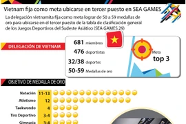[Infografía] Vietnam fija como meta ubicarse en tercer puesto en SEA GAMES 29