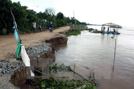 Delta del Mekong encara alto riesgo de erosión 