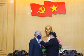 Entregan distinción a coordinador residente de ONU por sus aportes al sector de formación de Vietnam