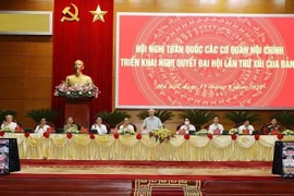 Organizan primera conferencia nacional de agencias de asuntos internos de Vietnam