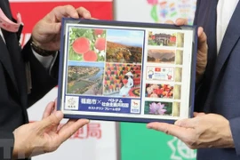 Fukushima emite sellos especiales con imágenes vietnamitas en ocasión de Juegos Olímpicos