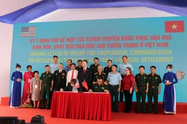 Avanza proyecto de neutralización de dioxina en aeropuerto vietnamita 