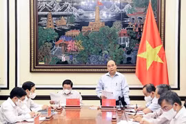 Presidente de Vietnam preside sesión de trabajo sobre construcción del estado de derecho
