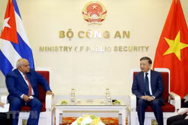 Promueven la cooperación entre el Ministerio de Seguridad Pública de Vietnam y el del Interior de Cuba