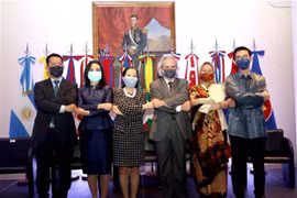 Celebran aniversario 54 de fundación de ASEAN en Argentina