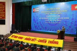 Conmemoran en Hanoi victoria gloriosa de Cuba en Playa Girón 