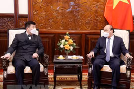 Presidente de Vietnam recibe cartas credenciales de nuevos embajadores 