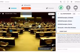 Juventud vietnamita participa en Conferencia de desarme en Ginebra