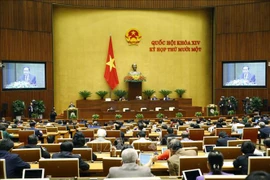 Concluye Parlamento vietnamita segunda jornada del XI período de sesiones 