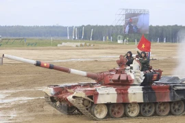 Vietnam impresiona a otros equipos de tanques en Juegos Militares en Rusia