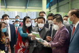Presidente de la Asamblea Nacional de Laos visita la provincia vietnamita de Vinh Phuc