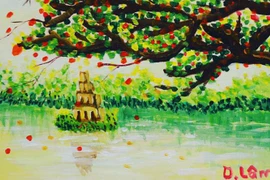 Exhibirán en Hanoi pinturas realizadas por niños con autismo