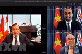 Promueven cooperación económica entre localidades de Vietnam y Canadá