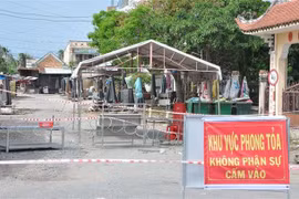 Localidades en provincia vietnamita de Tien Giang aplican distanciamiento social por el COVID-19