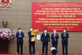 Desplegarán proyecto de inversión millonaria en provincia vietnamita de Nghe An