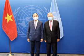 Presidente de Vietnam se reúne con dirigentes de la ONU 