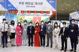Promocionan productos agrícolas vietnamitas en feria sudcoreana