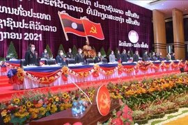 Vietnam felicita al Frente de Construcción Nacional de Laos por el éxito de su Congreso