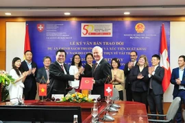 Suiza apoya a Vietnam a promover políticas comerciales y exportaciones