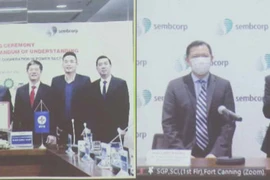 Grupos de Vietnam y Singapur entablan cooperación en producción de electricidad