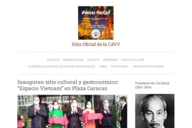 Lanzan sitio web oficial de la Casa de Amistad Venezuela-Vietnam