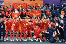 FIFA y AFC alaban esfuerzos de selección vietnamita de futbol sala
