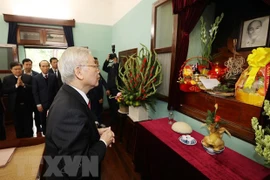 Máximo dirigente de Vietnam enaltece figura del Presidente Ho Chi Minh