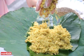 Una delicadeza de Hanoi en el otoño