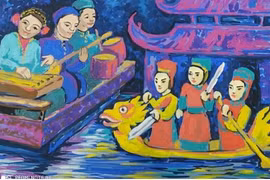 Efectúan concurso internacional de dibujo infantil sobre amistad Rusia-Vietnam 
