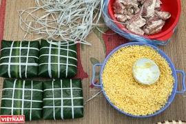 Comuna vietnamita de Hung Lo, famosa por elaboración de pastel tradicional para honrar a los ancestros 