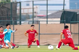 Equipo vietnamita de fútbol jugará mañana con acompañamiento de aficionados nacionales