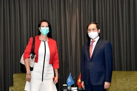 Canciller de Vietnam recibe a enviado especial de la ONU sobre Myanmar
