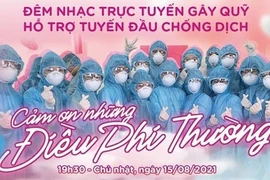 Organizan evento musical para recaudar fondos para lucha contra el COVID-19 en Vietnam