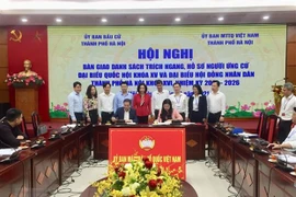 Hanoi tiene 33 candidatos autonominados para las próximas elecciones