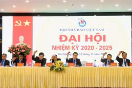 Asociación de Periodistas de Vietnam elige a miembros de su Comité Ejecutivo de nuevo mandato