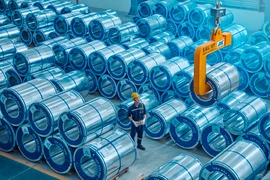 Grupo vietnamita Hoa Phat exporta 22 mil toneladas de chapas galvanizadas
