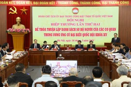 Celebran segunda conferencia consultiva en preparación de las próximas elecciones en Vietnam