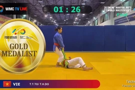 Vietnam conquista cinco medallas doradas en Maestrías Mundiales de Artes Marciales