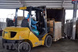 Prospera comercio transfronterizo de Vietnam pese a pandemia gracias a la puerta en Mong Cai