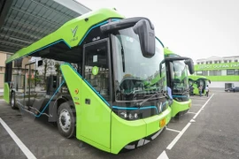 Llega primera ruta de autobús eléctrico inteligente a las calles de Hanoi