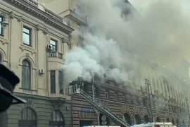 Sin víctimas en incendio del edificio de la Oficina de Comercio de Vietnam en Moscú
