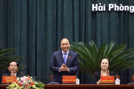 Primer ministro de Vietnam se reúne con electores de la ciudad de Hai Phong