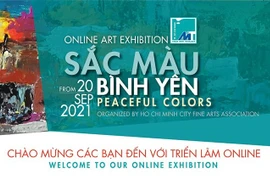 Celebran en Vietnam exposición virtual de arte con el tema "Colores pacíficos"