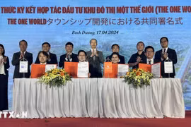 Inversores japoneses se unen a gran proyecto inmobiliario en Binh Duong