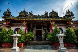 Magnífica pagoda Kien An Cung