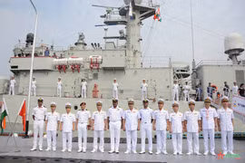 Buque de la Armada de Vietnam llega a la India para el ejercicio MILAN 2024