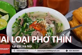 Descubren dos famosas marcas de Pho Thin en Hanoi