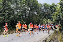 Nutrida participación compite en el Maratón de Descubrimiento 204 de Quang Binh