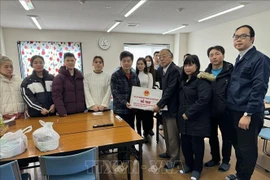 Embajada envía delegación para ayudar a vietnamitas en prefectura de Ishikawa afectada por terremoto