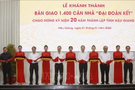 Entregan mil 400 viviendas a personas pobres en provincia vietnamita